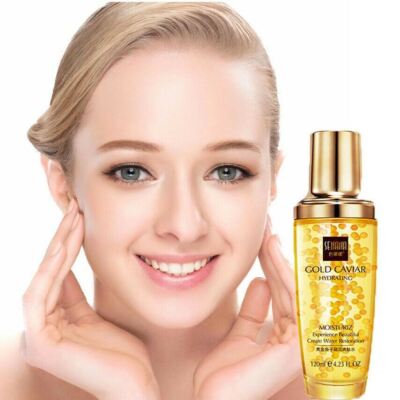 Senana Face Serum Nicotinamide Liquid 24K Pure Gold Anti Aging Moisturizer