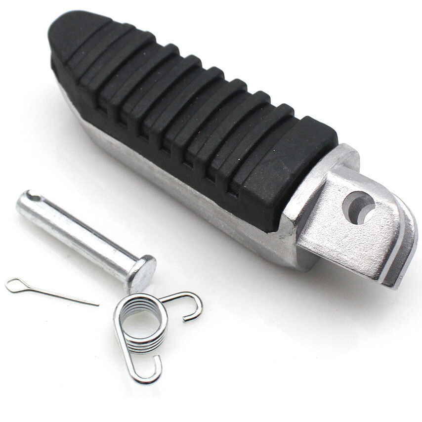CNC Aluminum Universal Motorcycle Folding Foot Pegs Footrest Racing Pedal Step