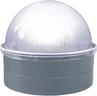 Classy Caps CH2233S Solar Post Cap for Chain Link Fence Post