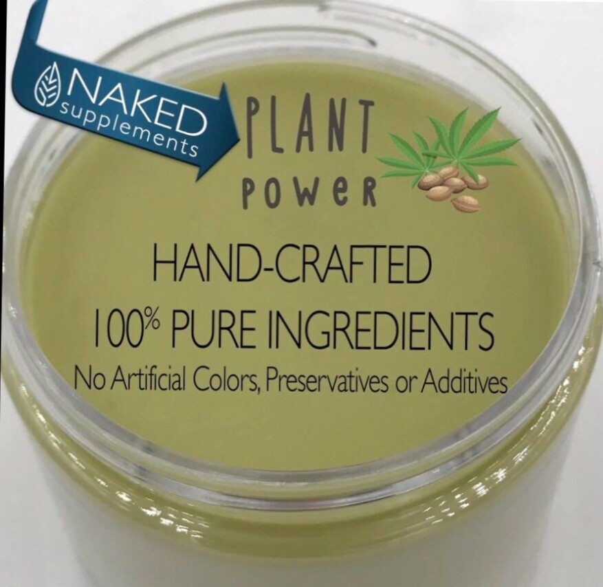 8 oz Cannibas Sativa HEMP BUTTER Organic Vegan Food Grade US Massage Oral ??????