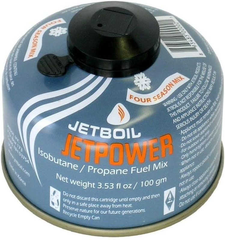 Jetpower 4-Season Fuel Blend, Liquefied Petroleum Gas, 100 G