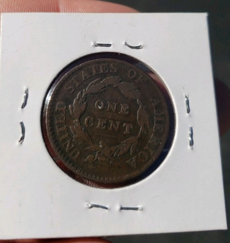 1817 Coronet Head Large Cent Penny - Circulated Condition