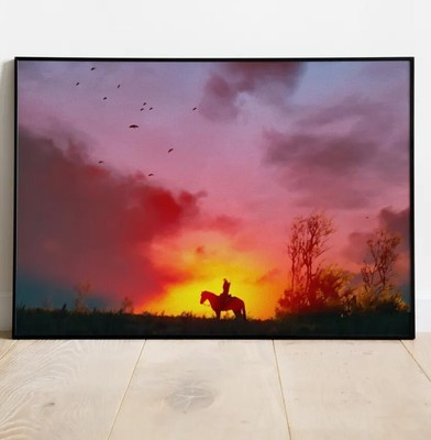 The Witcher 3 Poster, Game Print, Wall Art, Gift for Gamers #2