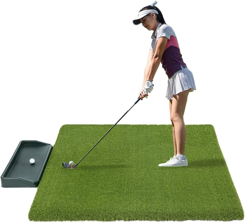 Mat With Integrated Ball Tray- Perfect Your Swing With Super Tee