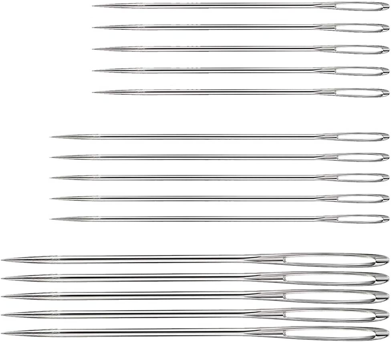 Large Eye Sewing Needles, Sewing Needles, Stainless Steel Embroidery Thread Need
