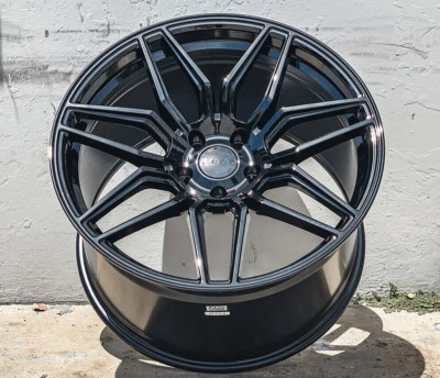 19'' 20'' MRR Flow Forged M024 Black Wheels For Corvette C5 C6 C7 Stingray Z51  