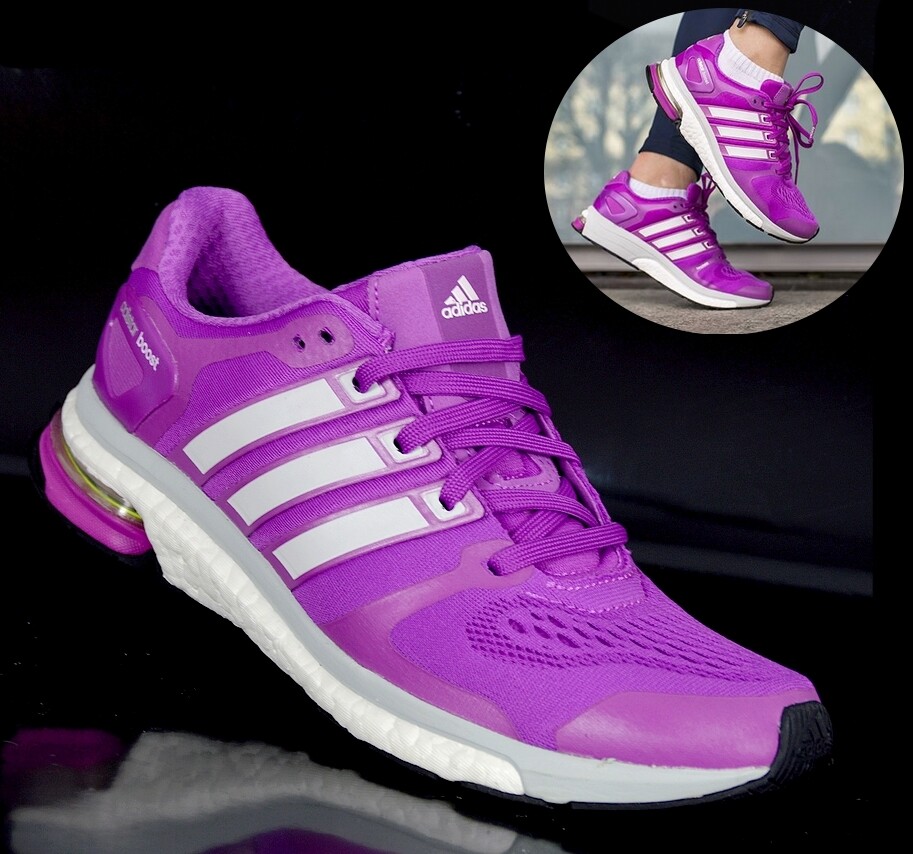 Adidas ADISTAR BOOST W ESM Damen Laufschuhe Sport Schuhe Running Shoes violett
