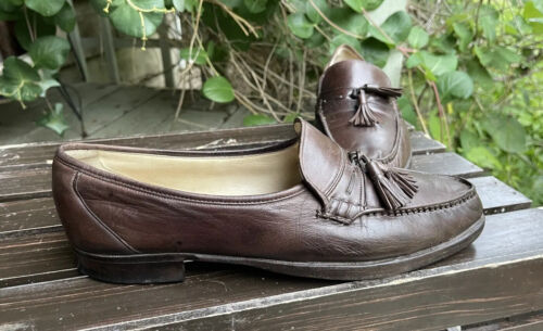 Bally Switzerland Barclay Loafers Brown Leather Tassel Bally Switzerland Barclay Loafers Brown Leather Tassel