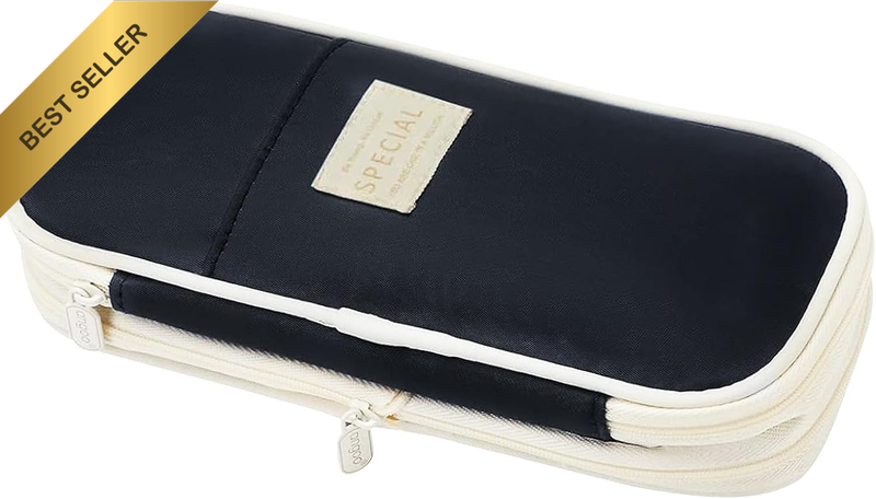 Pencil Case Big Capacity Pencil Pouch Storage Bag for Student, Large Pencil Pouc