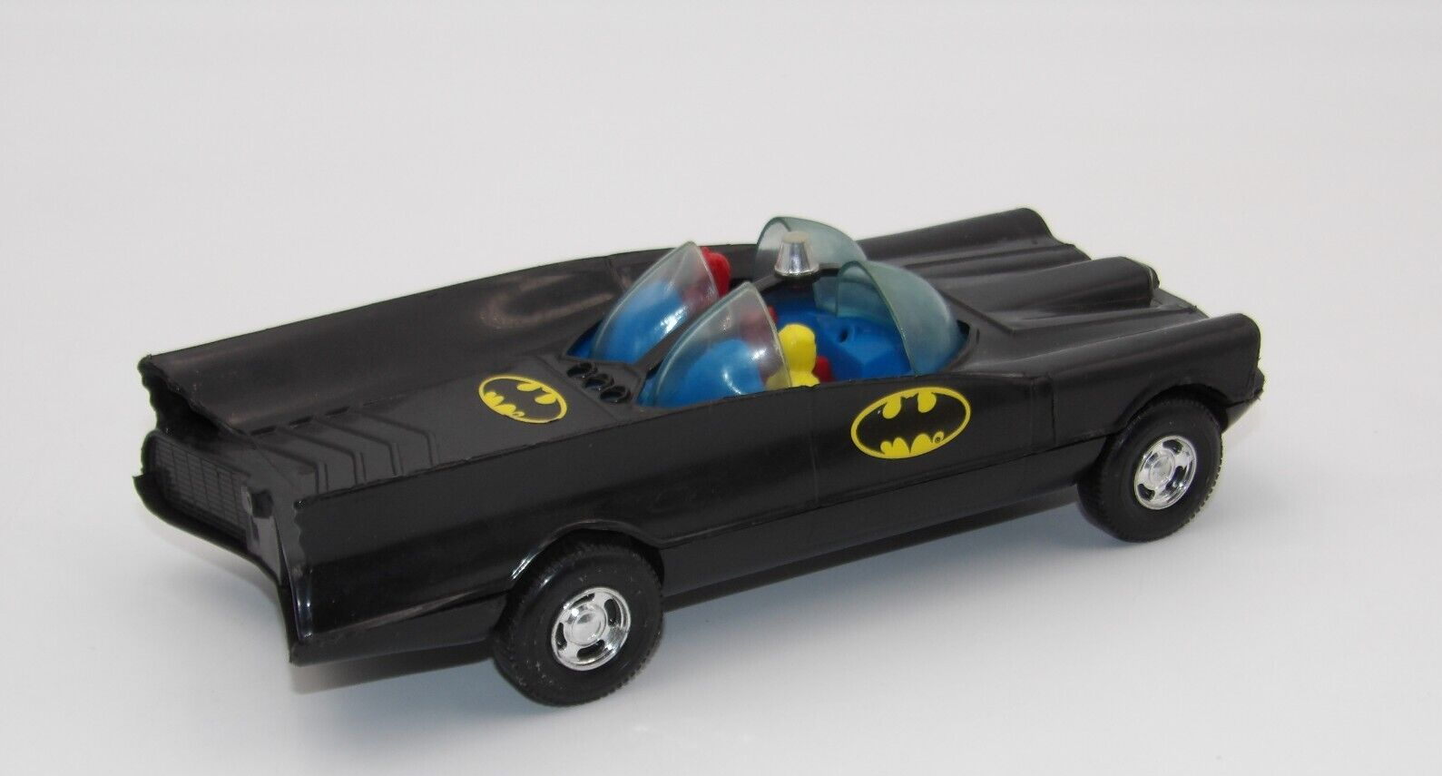 Vintage Batman & Robin Batmobile Car Simms Inc. 1966 No Box Vintage Batman & Robin Batmobile Car Simms Inc. 1966 No Box