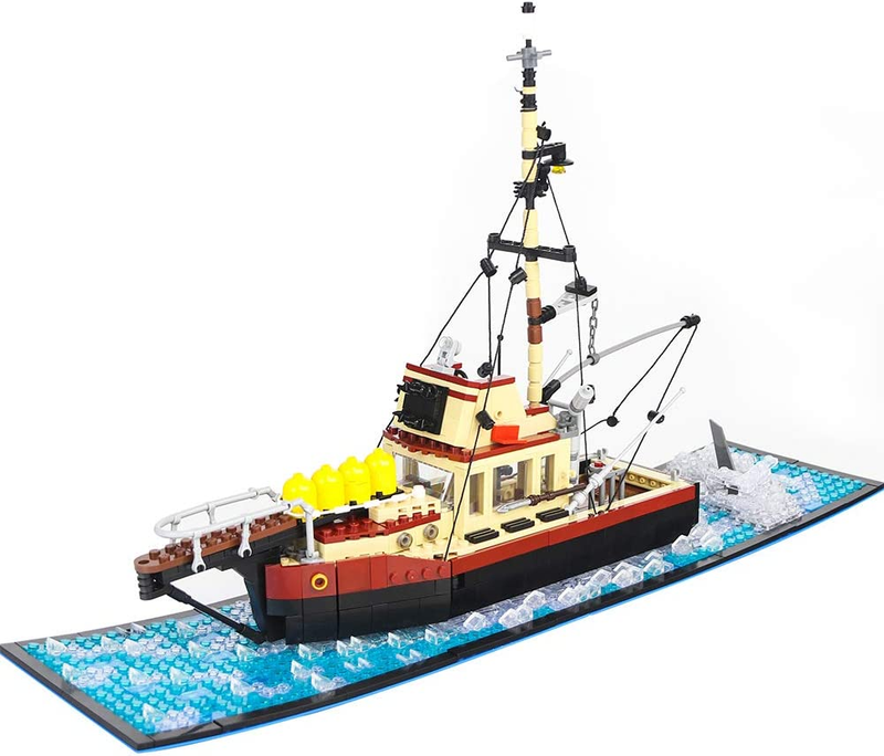 Jawss Orca Model Fishing Boat Building Kit; Jawss Orca Boat Model Ship Building
