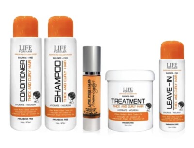 Life For Hair - Deluxe LFH Bag ( Thick and Curly Hair )