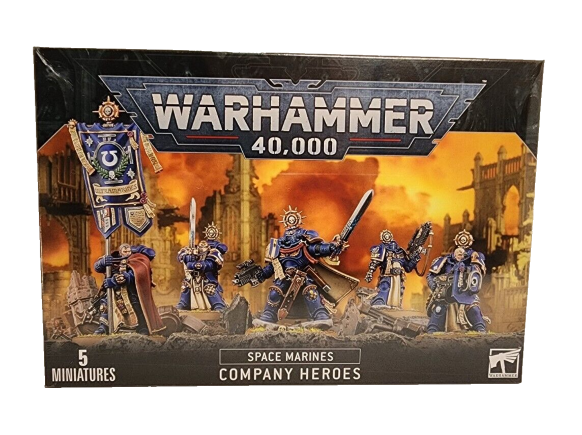 Warhammer 40,000 Company Heroes 5体 Games Workshop Warhammer 40k Space Marines Company Heroes | eBay