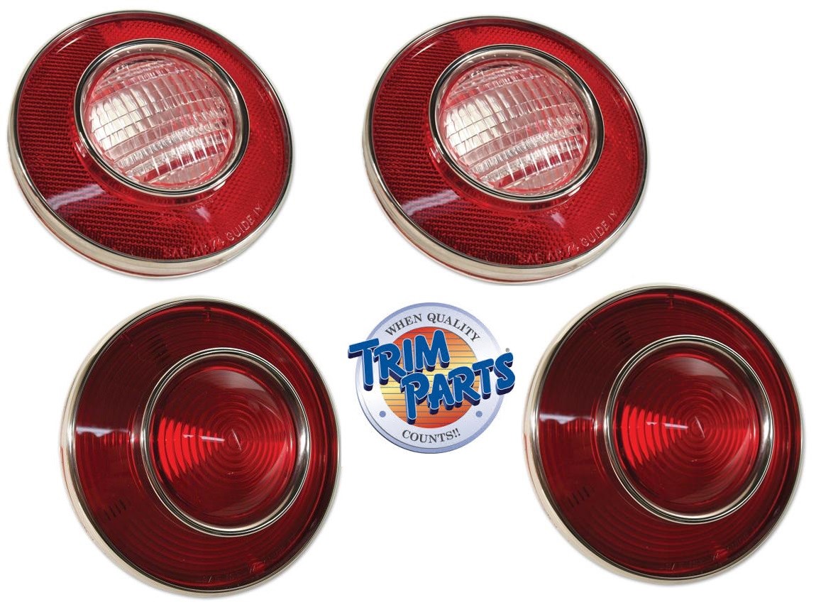 パーツ Corvette 1974-1982 Bubble Taillight Kit Ecklers United Pacific Custom Bubble Taillight LED (75-82