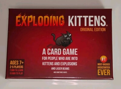 Exploding Kittens Card Game - Original Edition  NIB New Sealed