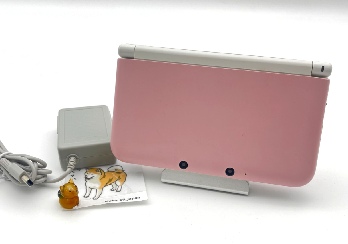 3DS ピンク Nintendo 3DS XL LL Pink White SPR-001 Console Japanese ver
