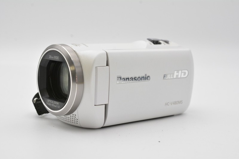 ビデオカメラ Panasonic HC-V480MS USED Used] Panasonic HC-V480MS White FULL HD Video Camera from