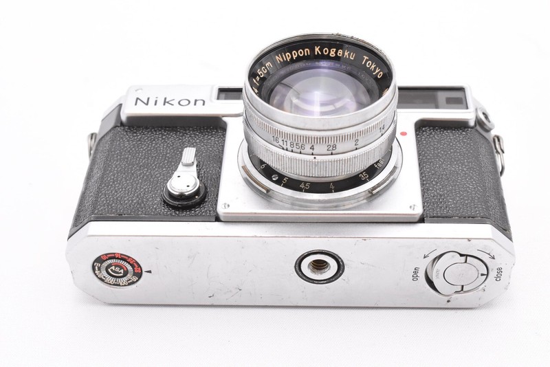 綺麗 NIKON SP NIKKOR-S 5ｃｍ F1.4付 Nikon SP Silver Body Camera + NIKKOR-S.C 5cm 50mm F/1.4 Lens