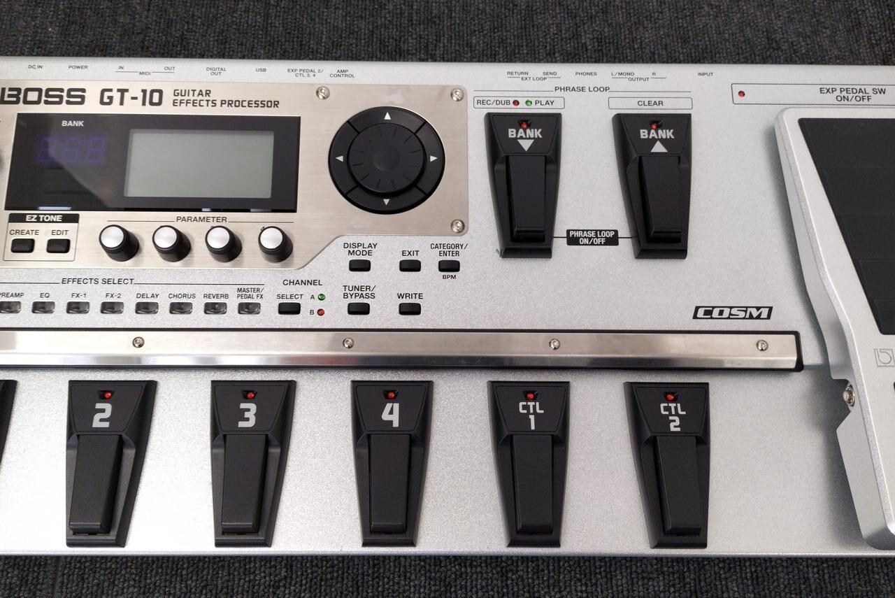 BOSS GT-10 ギターエフェクター BOSS GT-10 ギターエフェクター