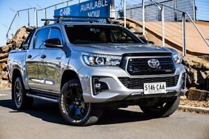 2019 Toyota Hilux GUN126R Rogue Double Cab Silver 6 Speed Sports Automatic Utility Para Hills West Salisbury Area Preview
