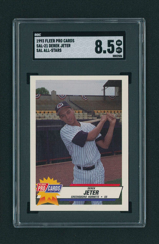 ジーター1993Fleer Rookie autocardです。 ジーター1993Fleer Rookie autocardです。 ジーター1993Fleer