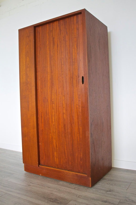 Mid Century Retro Danish Style Teak Austinsuite Wardrobe