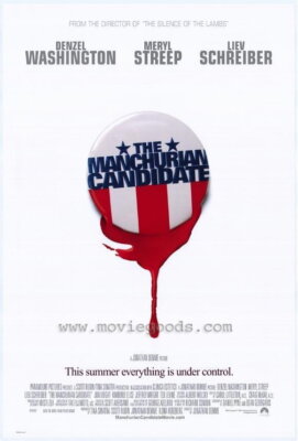70754 The Manchurian Candidate Movie Denzel Washington Wall 24x18 POSTER Print