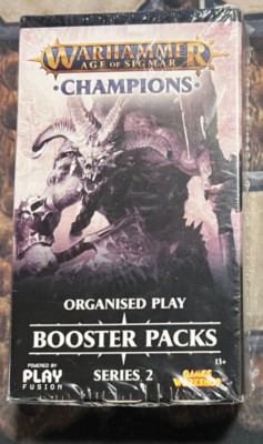 Warhammer Age Of Sigmar Champions Organised Play Sealed Booster Pack Series 2 F2