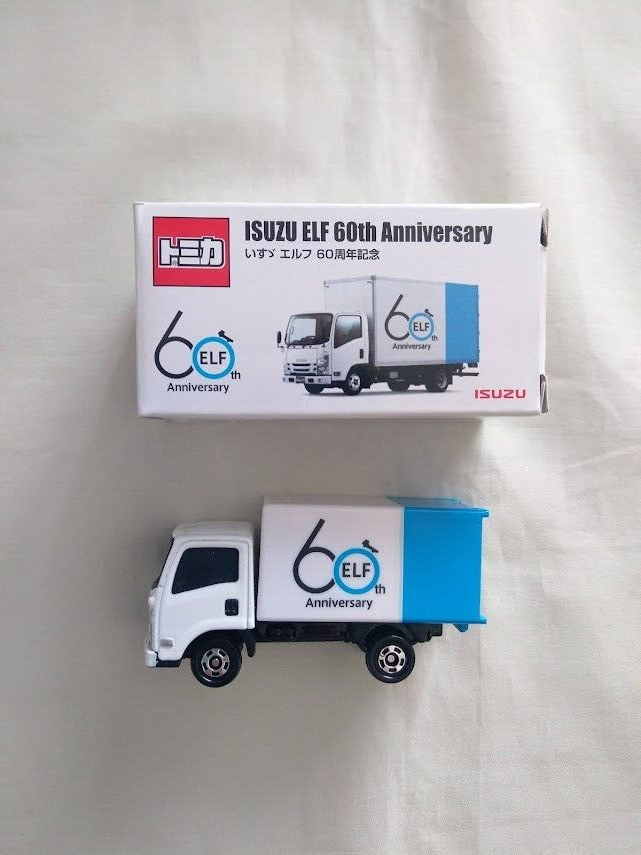 トミカ TOMICA ミニカー 60台 Tomica Isuzu Elf 60th Anniversary Isuzu Truck Minicar