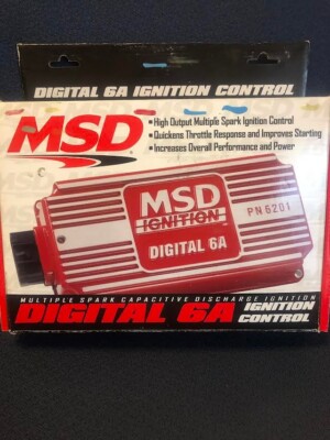 MSD IGNITION CONTROL, DIGITAL 6A; PN 6201; NEW