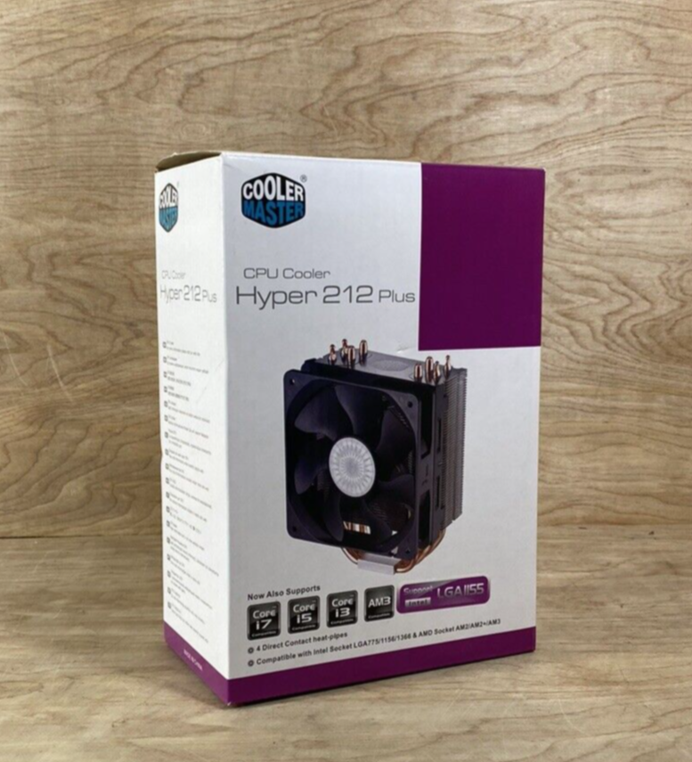 CoolerMaster CPU Cooler Hyper 212 Plus, Open Box