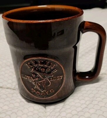 Vintage KLEIN TOOLS Lineman Coffee Cup Mug 125th Anniversary Ceramic Pfaltzgraff