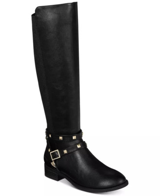 Women's Thalia Sodi Vallie Boots, Style# 10007516800, Size 6.5, Color Black