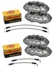 WILWOOD BRAKE CALIPER,PAD,& LINE KIT,FRONT & REAR,1965-1982 CORVETTE C3,NEW