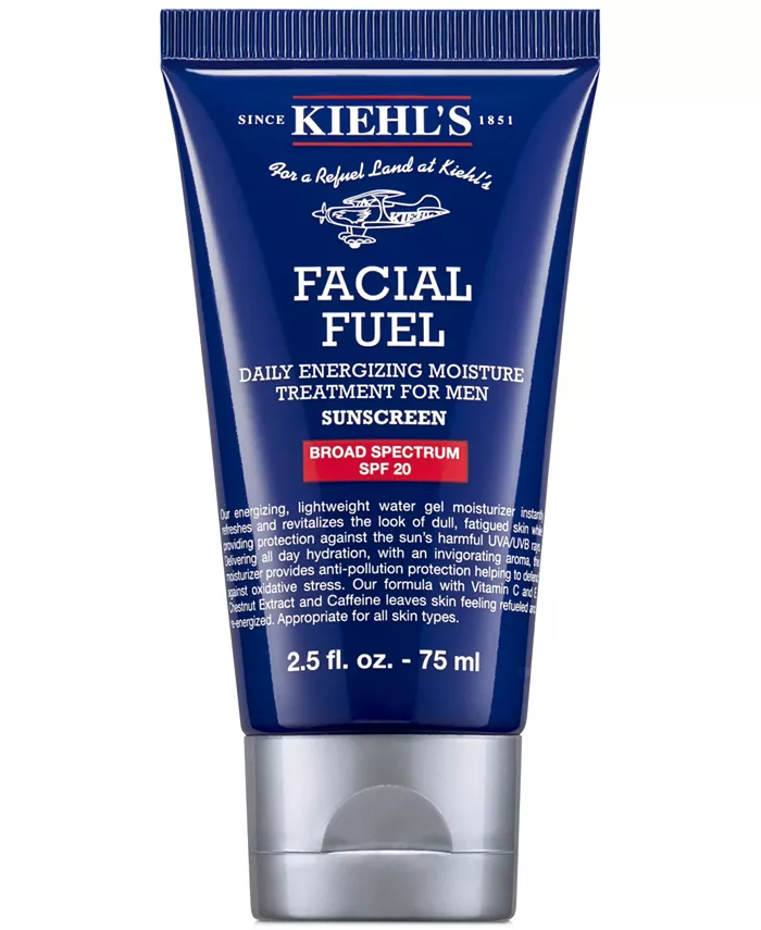 KIEHL'S MEN Facial Fuel Energizing Moisture Treatment SPF20 75ml New Sealed Tube