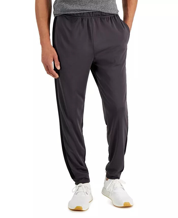 ID IDEOLOGY Men's Charcoal Gray Track Pants Jogger