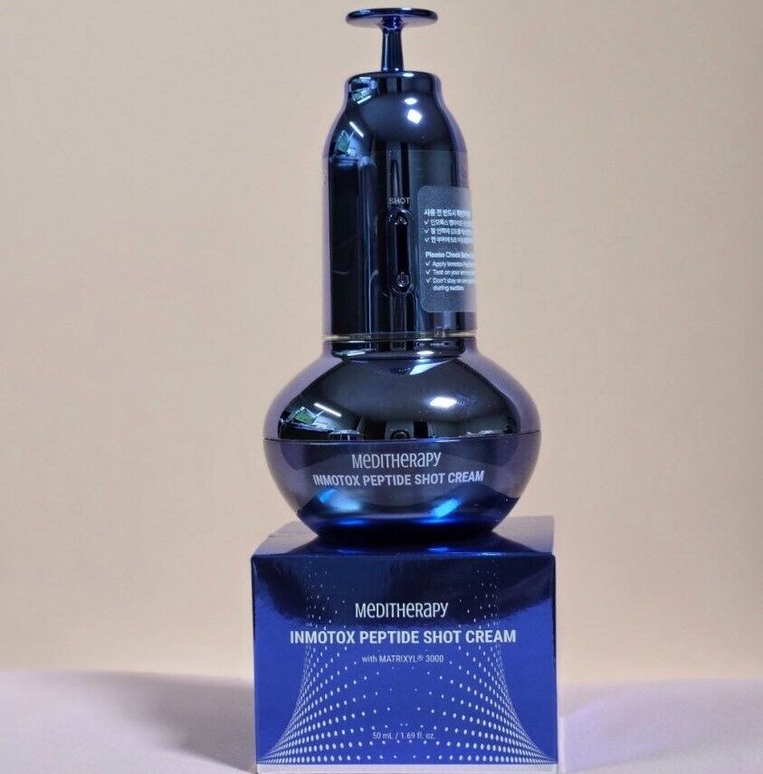 NEW* MEDITHERAPY INMOTOX PEPTIDE Shot Cream 50ml &EMS Device