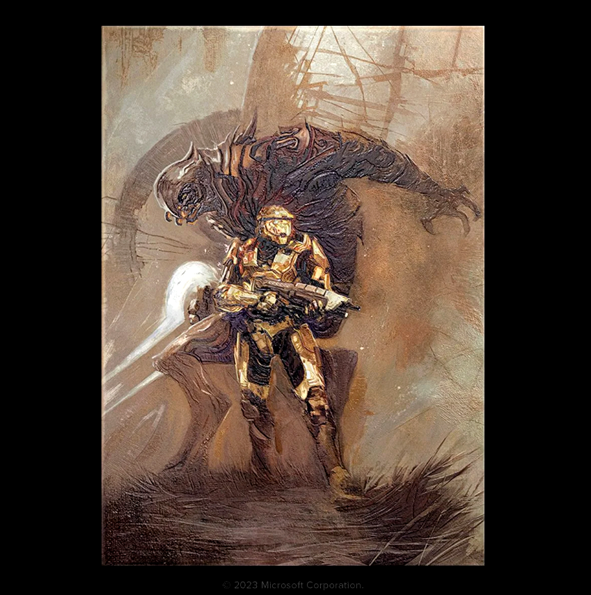 Displate Limited Edition Master Chief - Halo - 700/700
