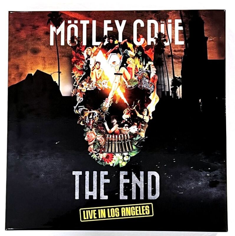 Mötley Crüe The End Live In Los Angeles 2016 Exclusive Japan Only Promo Box Set