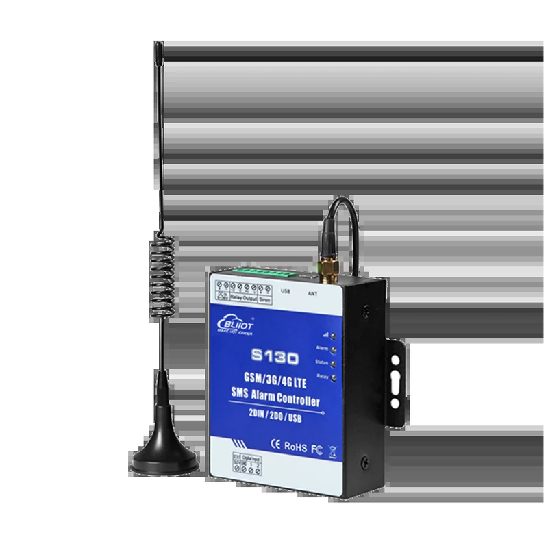 Wireless gsm 2 Relay outputs/2 Digital inputs SMS Alarm Controller S130