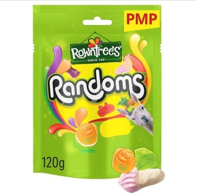 Rowntree Randoms PMP Full Box Free Delivery 10x120g