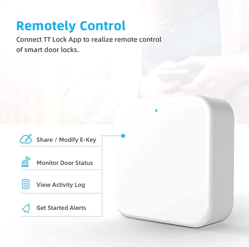 TTLOCK wireless G2 Wifi Gateway for Smart fingerprint Door Lock BT TTlock Phone