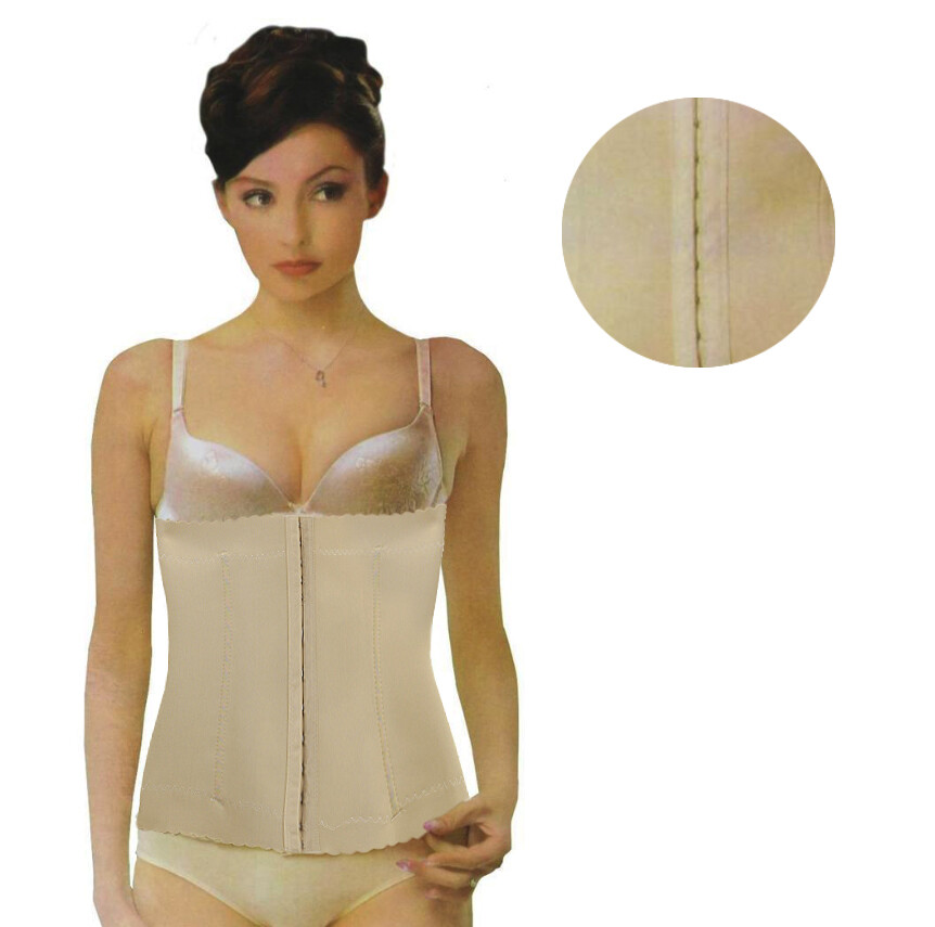 

Новый женский бежевый корсет Корректирующее белье Body Shaper Талия Тренировочный пояс Cincher #38633