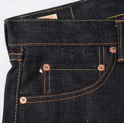 Pre-owned Momotaro $315 18oz Selvedge Jeans "gtb" Indigo Tight Tapered 0306-18sp 33 In Blue