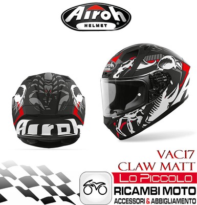 Integral Helm Full Face Road Airoh Valor Claw Matt VAC17 MIS.XL 61-62