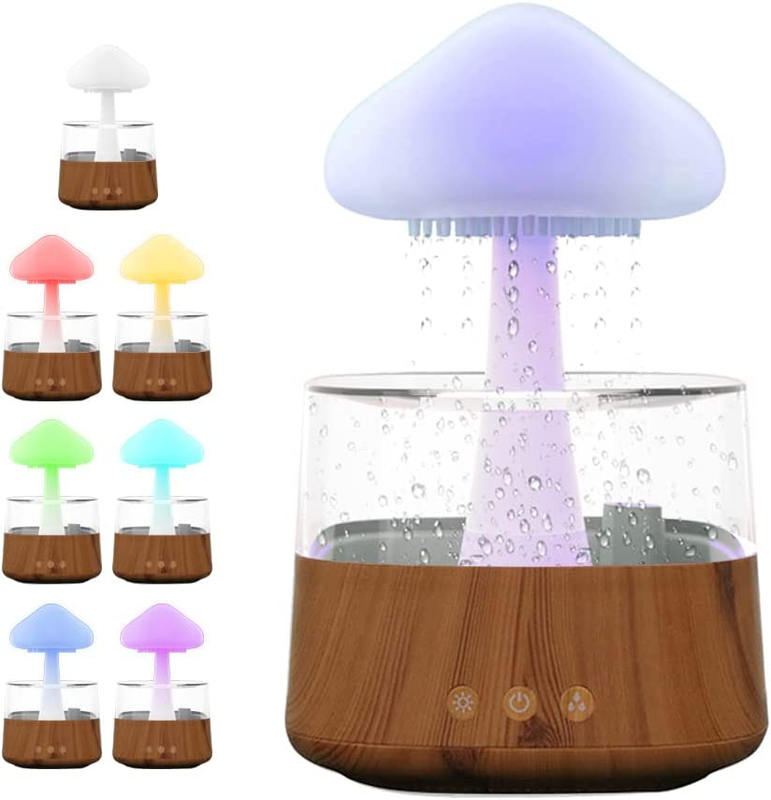 Essential Oil With 7 Adjustable Led Lights For Bedroom