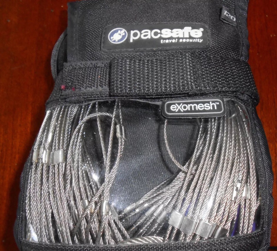 Pacsafe exomesh 120 Anti Theft Stainless Steel Mesh Net for Rucksack