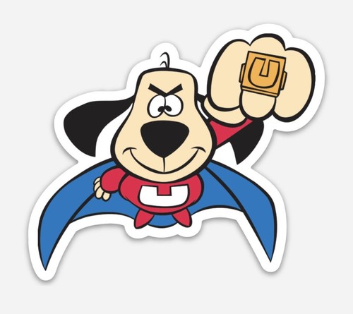 Underdog ~Magnet Retro Themed Nostalgic Cartoon Refrigerator Locker