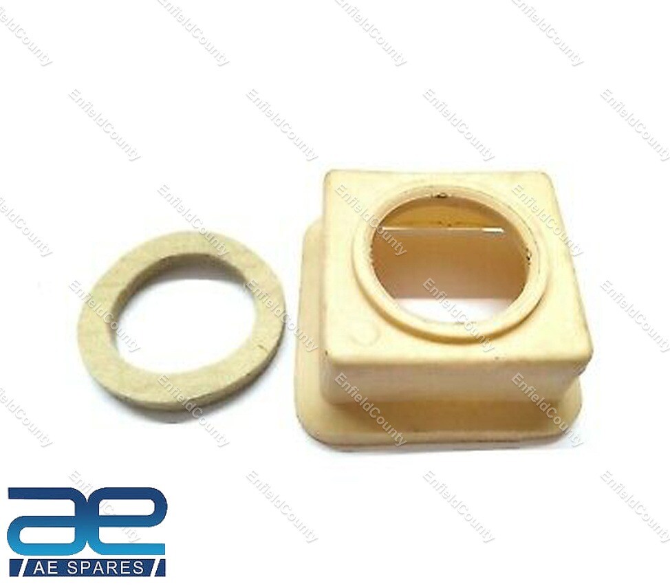 Lambretta GP LI TV SX Petrol Fuel Tank Drip Tray & Felt Washer New Sil Cream  