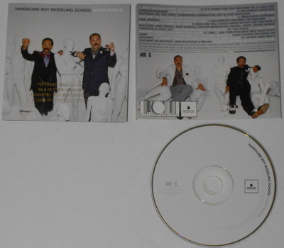 Handsome Boy Modeling School  White People  U.S. promo label cd